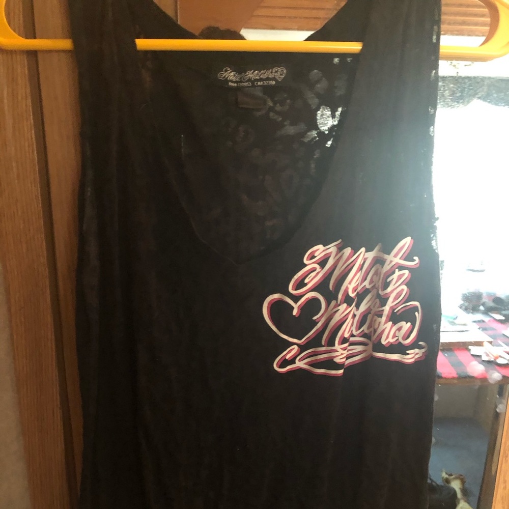 Women’s Metal Mulisha lace top